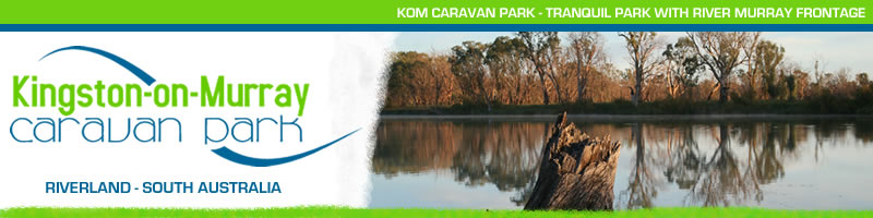 Kingston on Murray caravan park Riverland South Australia